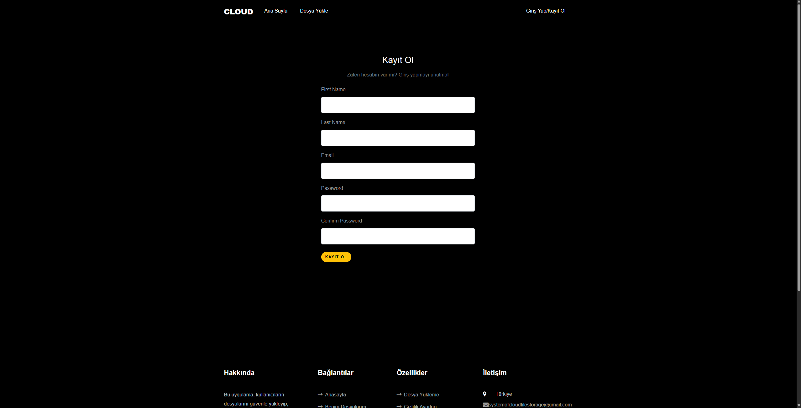 Cloud File Storage System