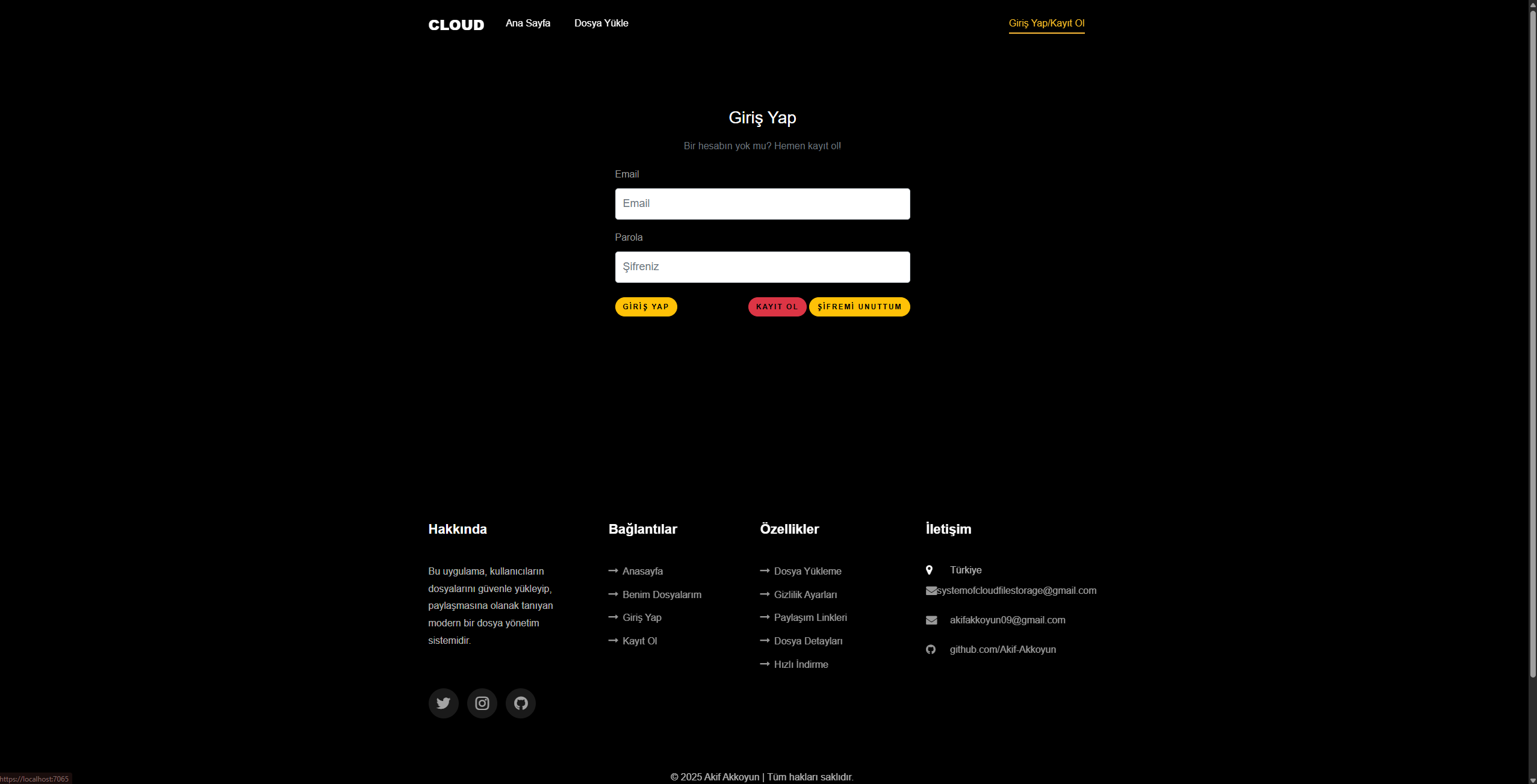 Cloud File Storage System